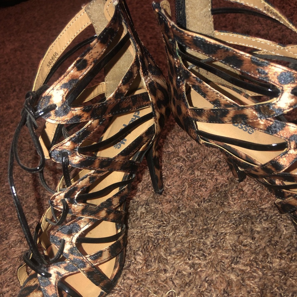 Leopard Heels